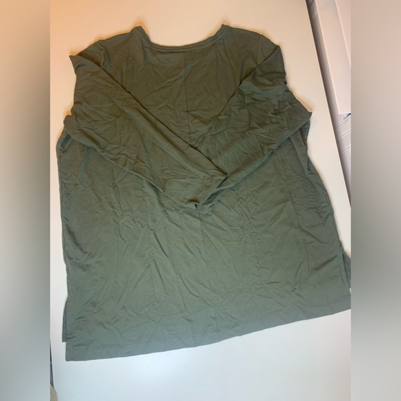Ava & Viv Olive Long Sleeve Tee - Picture 4 of 4